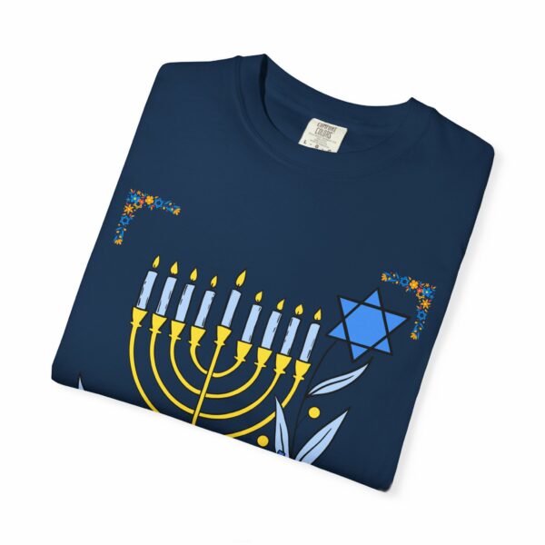 timeless jewish spirit menorah t shirt | hanukkah holiday tee