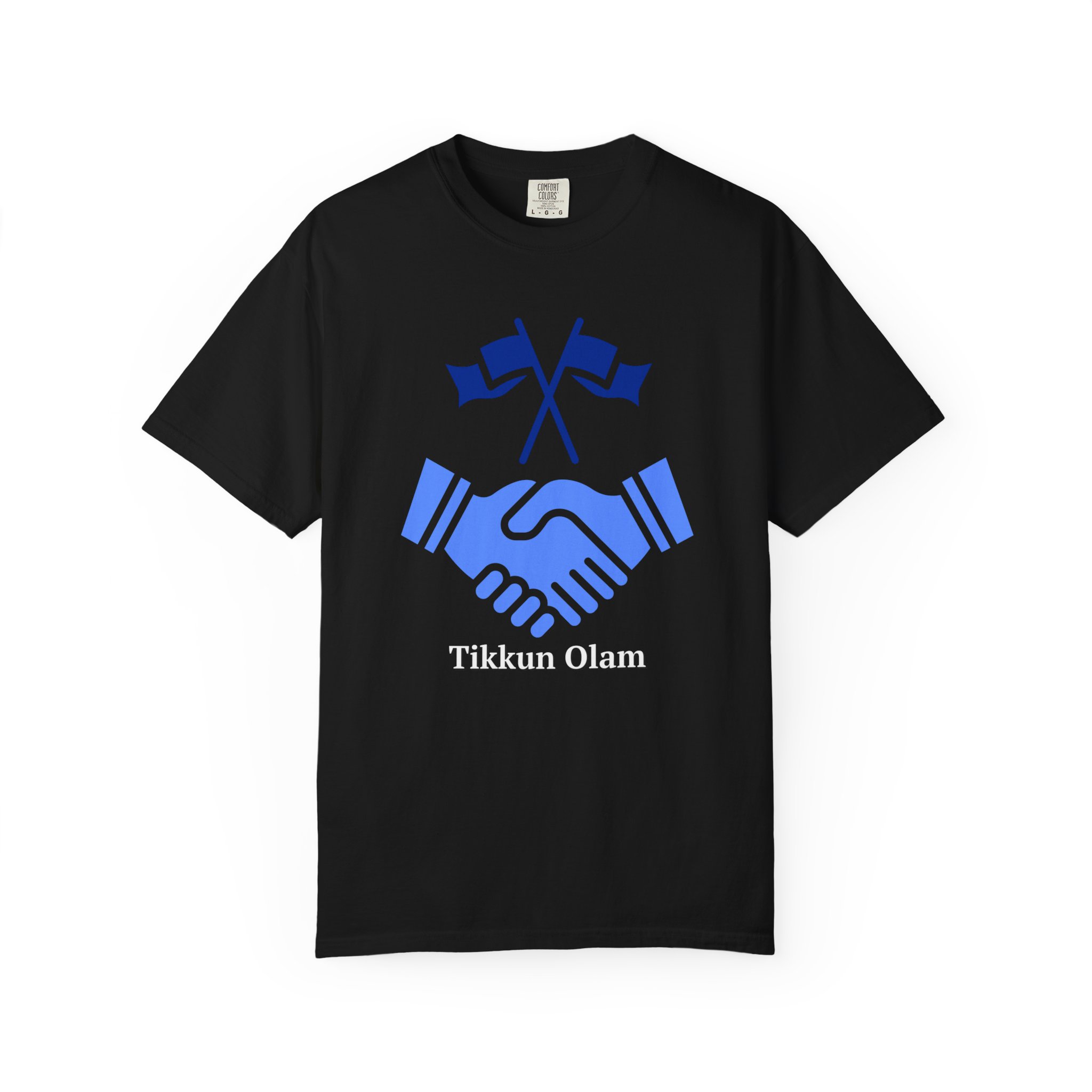 tikkun olam t shirt | handshake logo jewish values tee tikkun olam t shirt | handshake logo jewish values tee