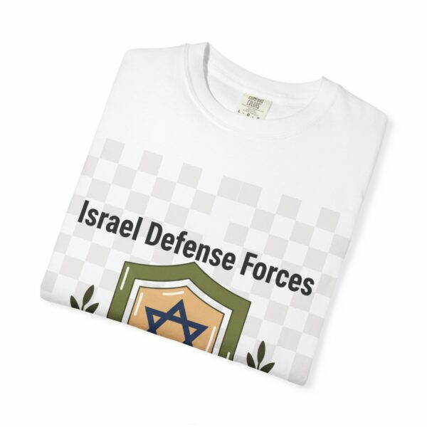 israel defense forces emblem t shirt | idf shield crest tee