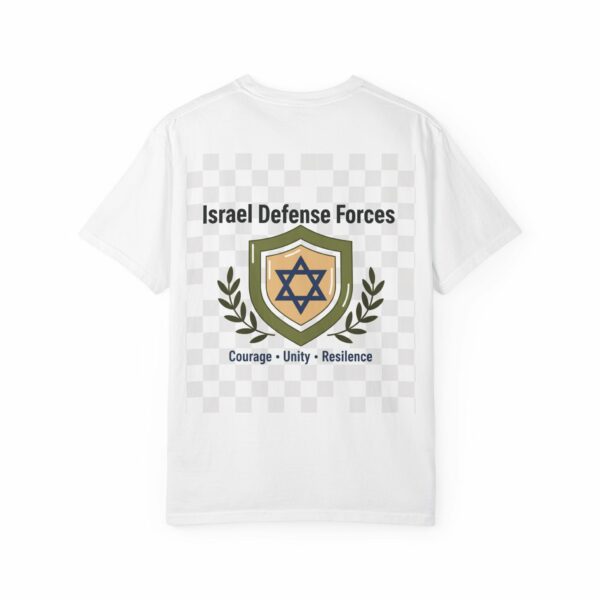 israel defense forces emblem t shirt | idf shield crest tee