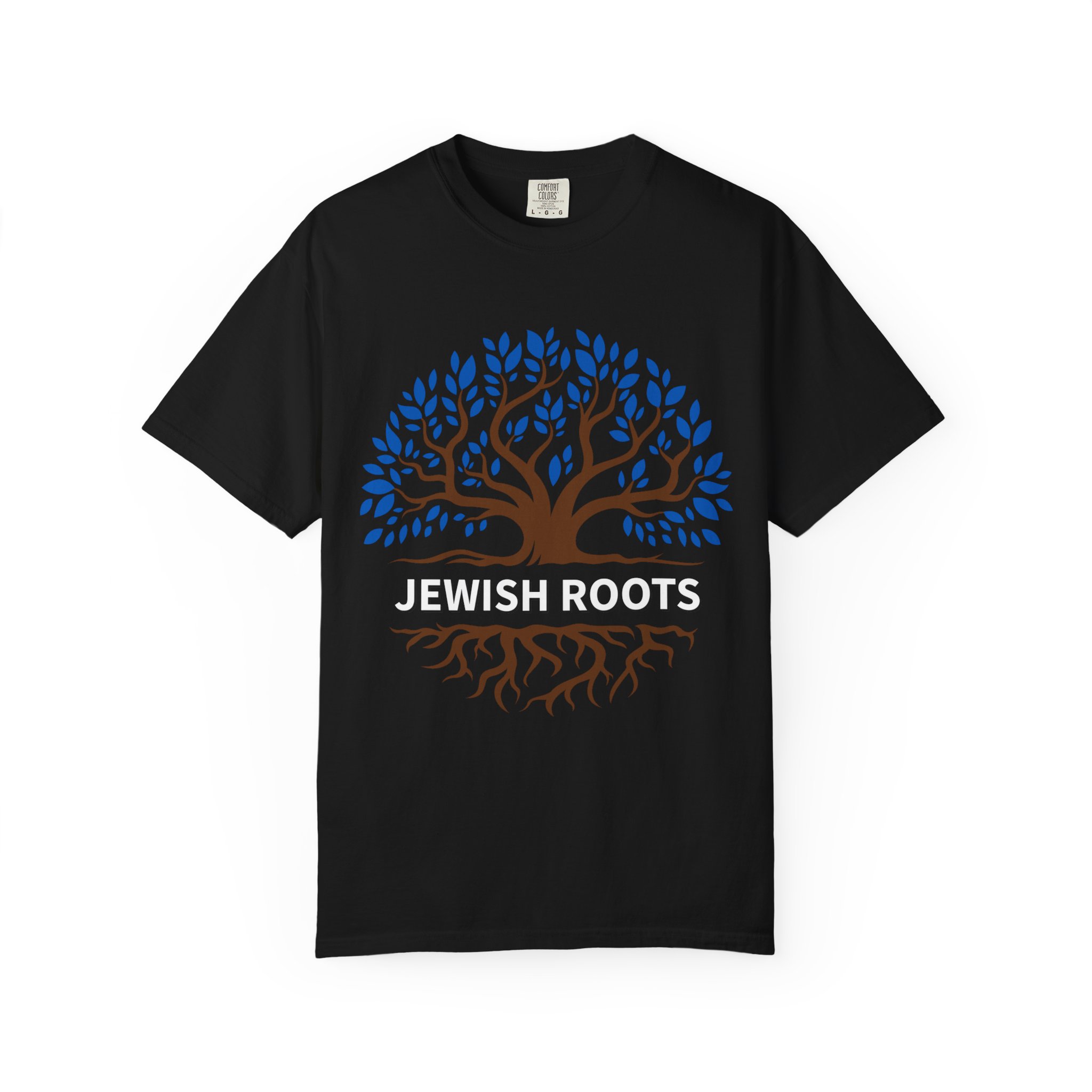 jewish roots heritage tee | blue tree of life t shirt jewish roots heritage tee | blue tree of life t shirt