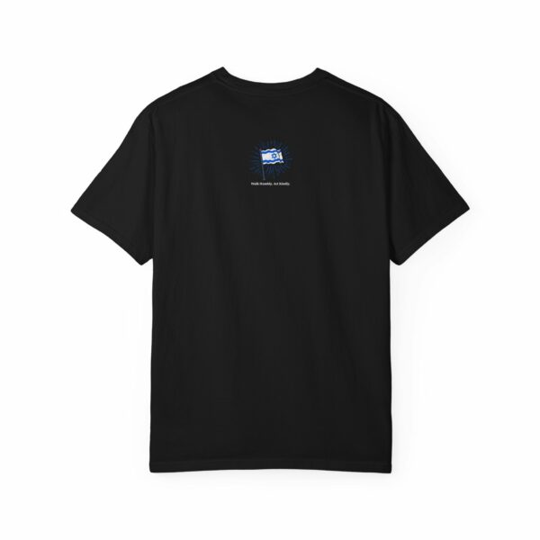 walk humbly, act kindly t shirt | israel flag graphic tee walk humbly, act kindly t shirt | israel flag graphic tee
