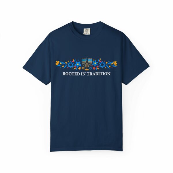 rooted in tradition menorah t shirt | jewish heritage hanukkah tee rooted in tradition menorah t shirt | jewish heritage hanukkah tee
