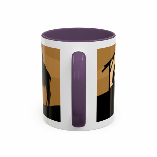 joseph nativity accent coffee mug | silhouette design joseph nativity accent coffee mug | silhouette design