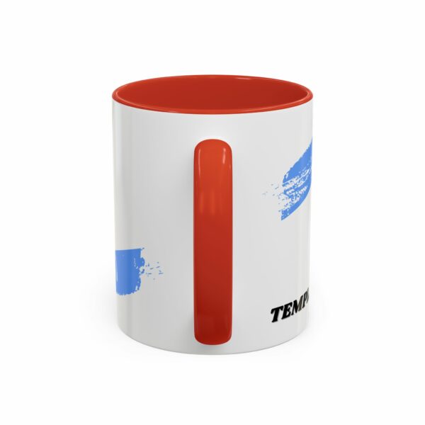 temple mount pagoda mug | japanese autumn scenic coffee mug