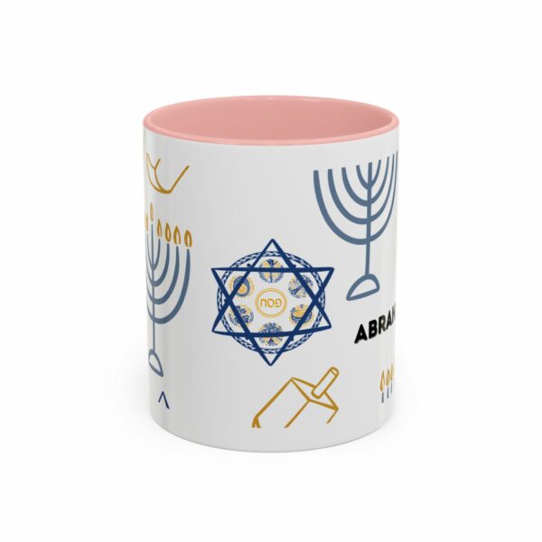 abraham ceramic coffee mug | inspirational accent design