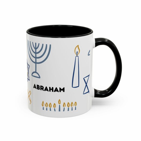 abraham ceramic coffee mug | inspirational accent design