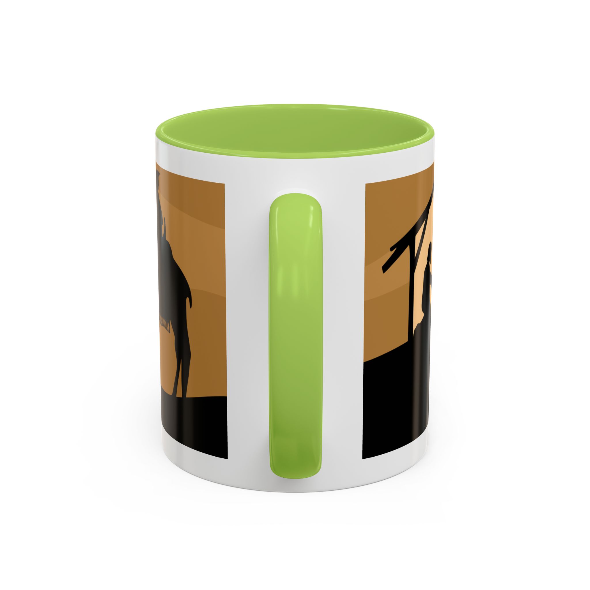 joseph nativity accent coffee mug | silhouette design joseph nativity accent coffee mug | silhouette design