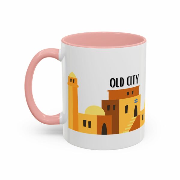 old city vintage jerusalem coffee mug | skyline accent mug old city vintage jerusalem coffee mug | skyline accent mug