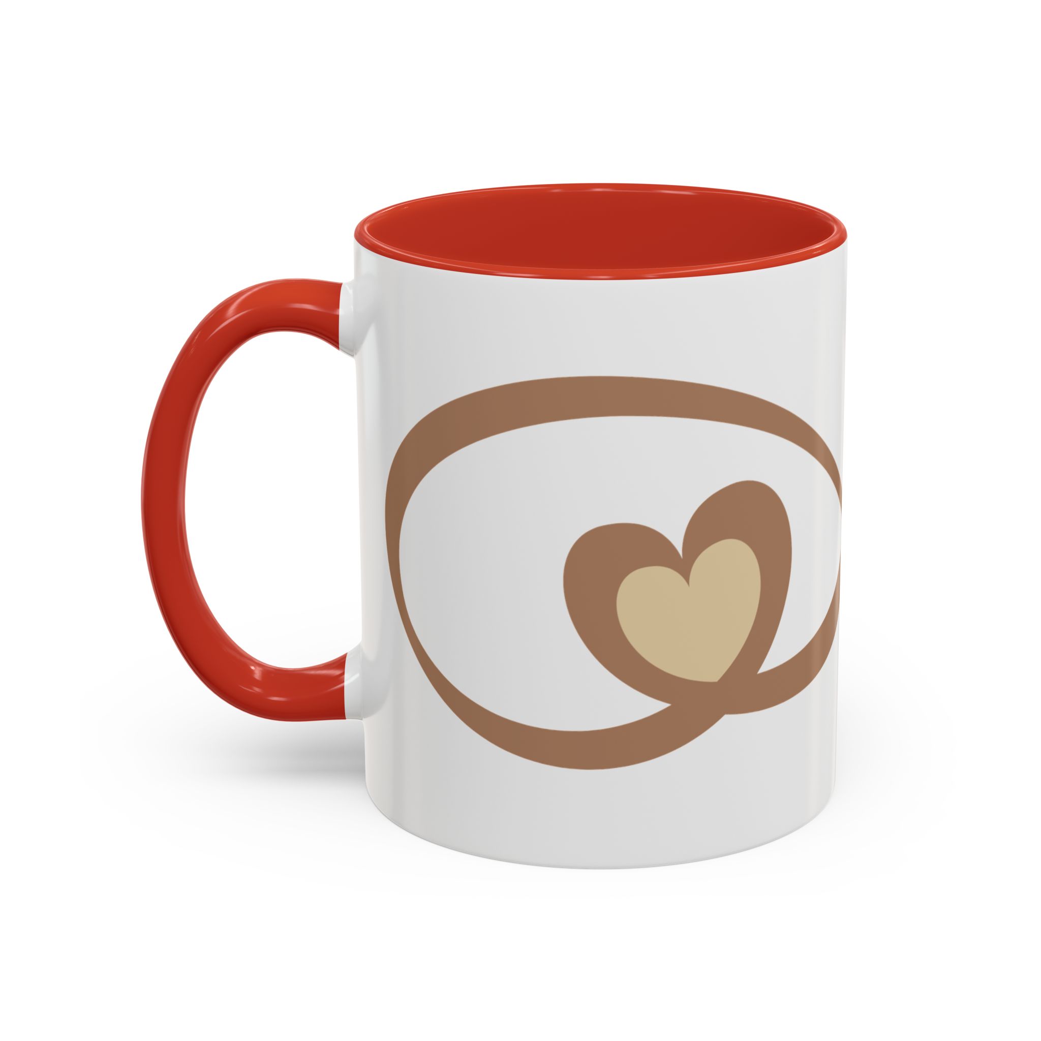 love israel coffee mug — heart design accent ceramic mug love israel coffee mug — heart design accent ceramic mug