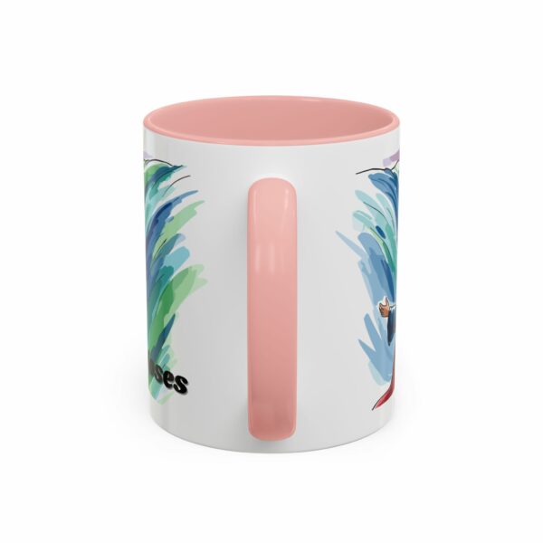 moses parting seas accent coffee mug | inspirational biblical scripture ceramic mug