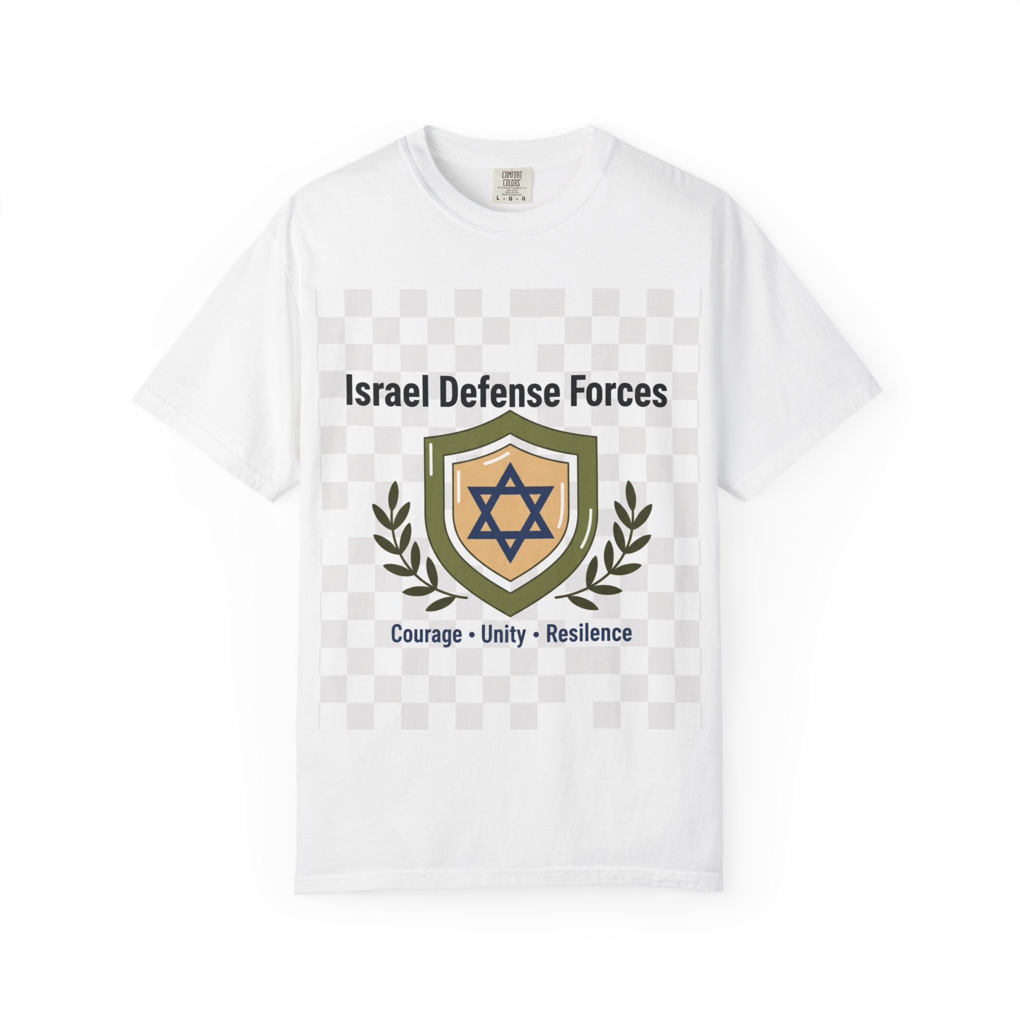 israel defense forces emblem t shirt | idf shield crest tee israel defense forces emblem t shirt | idf shield crest tee
