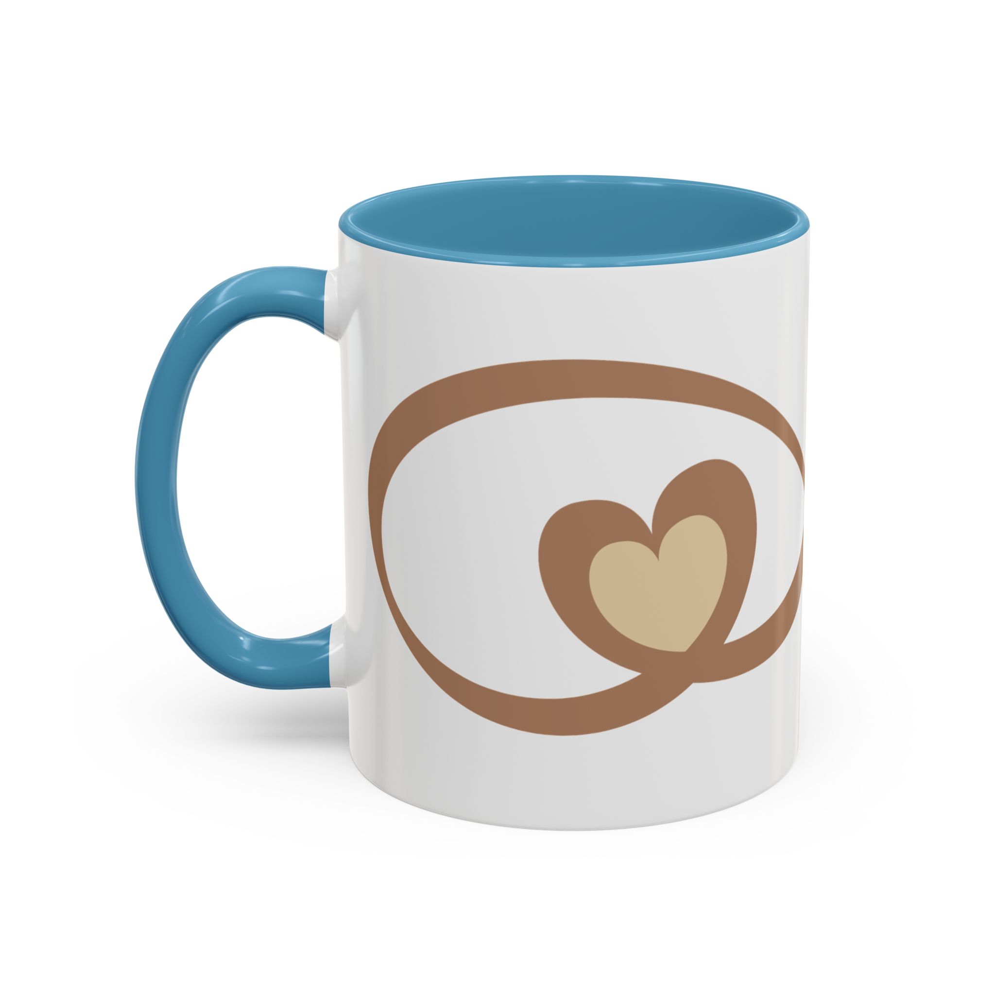 love israel coffee mug — heart design accent ceramic mug love israel coffee mug — heart design accent ceramic mug