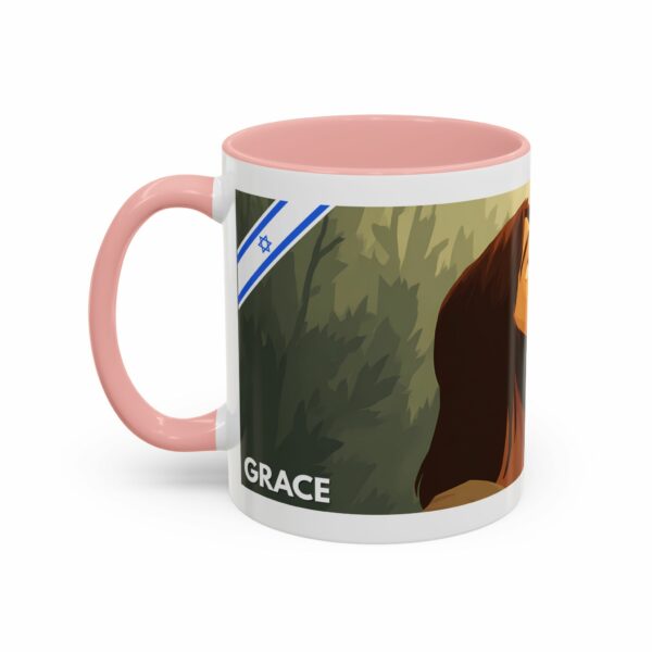 grace in faith coffee mug | jesus portrait christian accent mug
