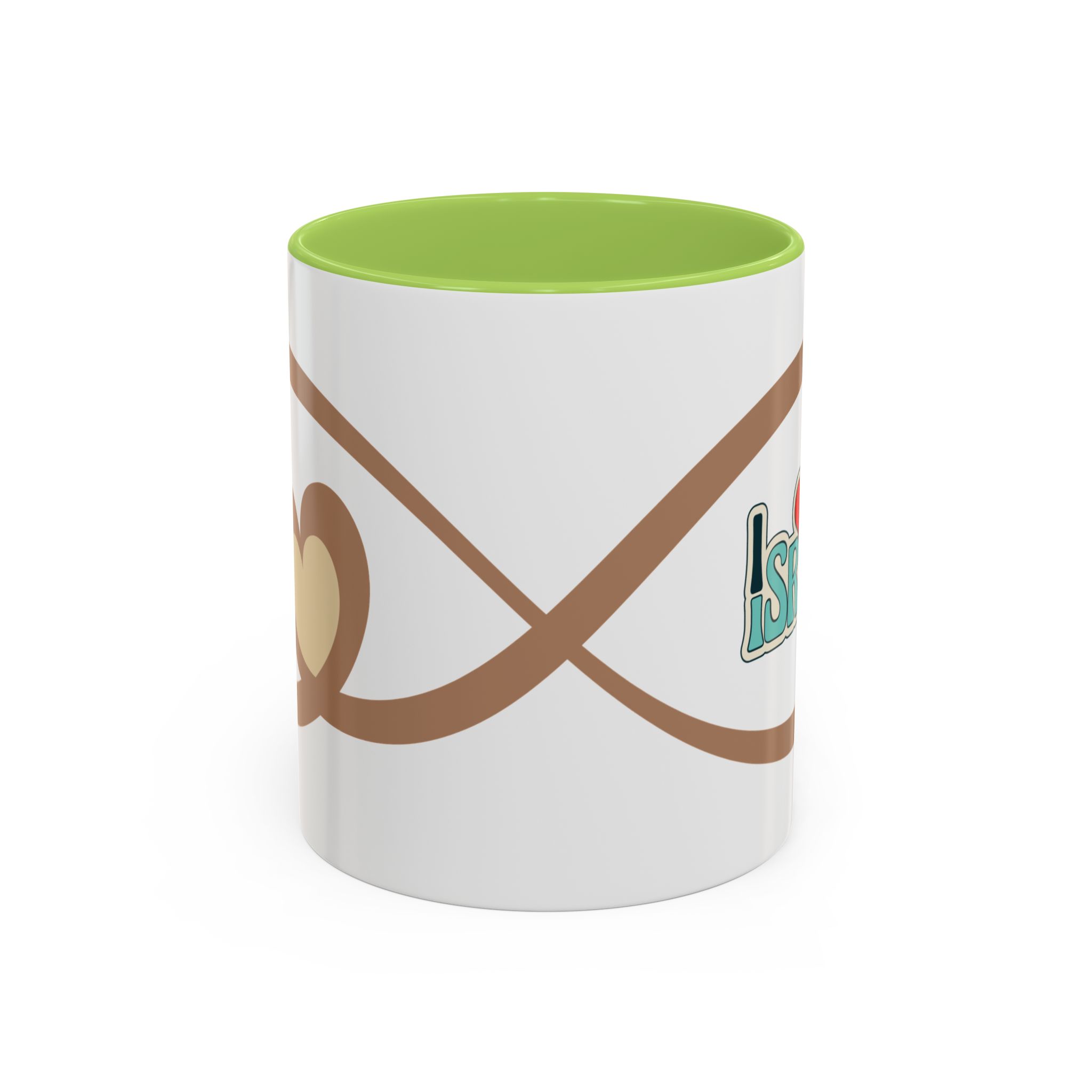 love israel coffee mug — heart design accent ceramic mug love israel coffee mug — heart design accent ceramic mug