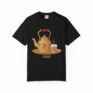 chai lover t shirt | vintage kettle & glass graphic tee