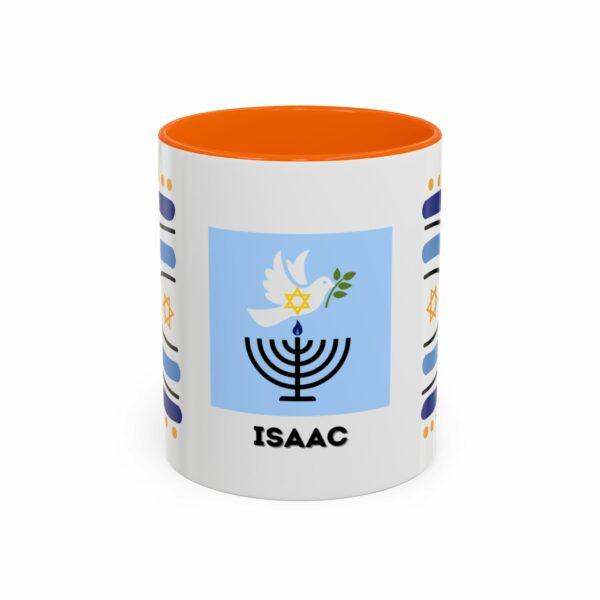 isaac accent mug | hanukkah menorah & dove coffee mug isaac accent mug | hanukkah menorah & dove coffee mug