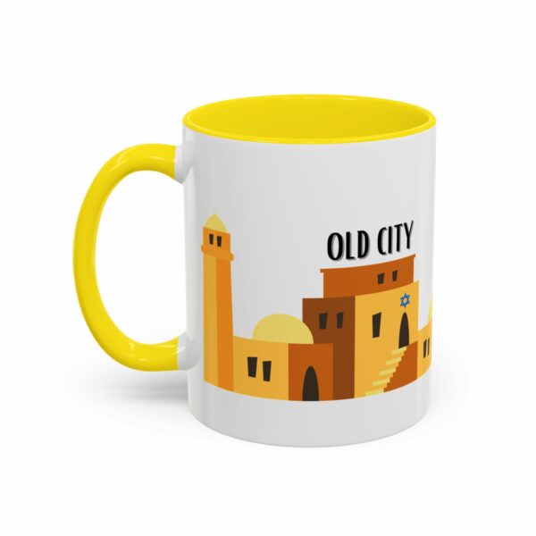 old city vintage jerusalem coffee mug | skyline accent mug old city vintage jerusalem coffee mug | skyline accent mug