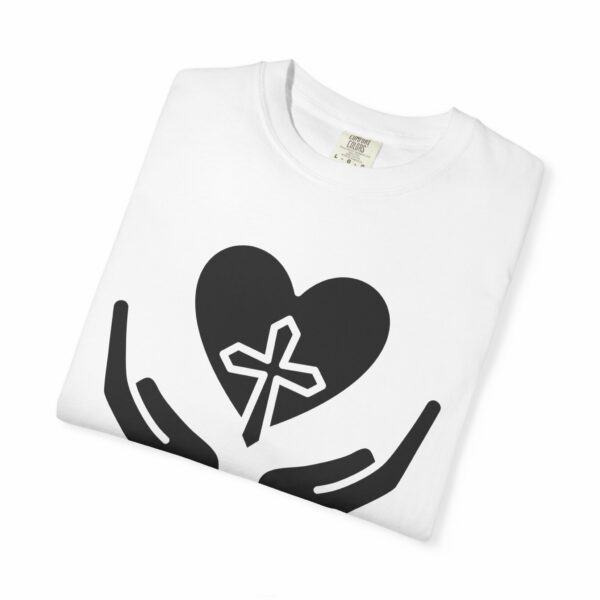 faith you can wear graphic tee | christian cross heart design