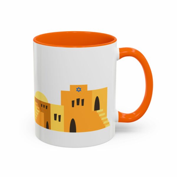 old city vintage jerusalem coffee mug | skyline accent mug old city vintage jerusalem coffee mug | skyline accent mug