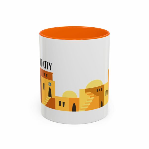 old city vintage jerusalem coffee mug | skyline accent mug old city vintage jerusalem coffee mug | skyline accent mug