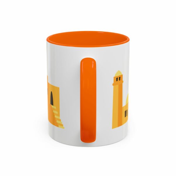 old city vintage jerusalem coffee mug | skyline accent mug old city vintage jerusalem coffee mug | skyline accent mug