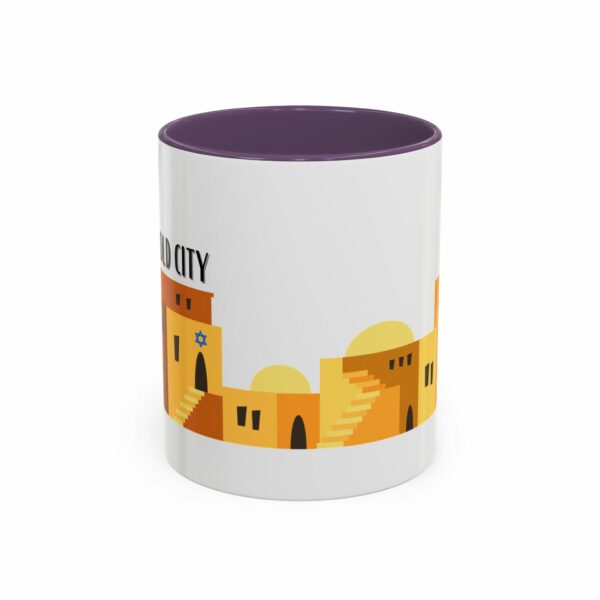 old city vintage jerusalem coffee mug | skyline accent mug old city vintage jerusalem coffee mug | skyline accent mug