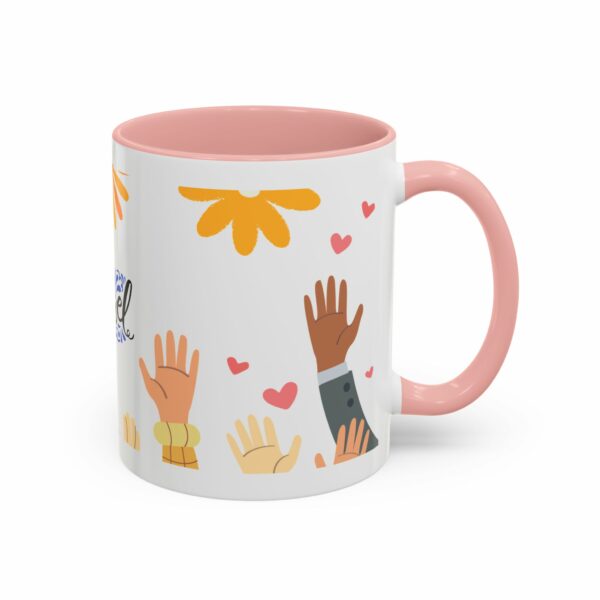 hope israel love accent mug | faith, unity & heart design coffee mug hope israel love accent mug | faith, unity & heart design coffee mug