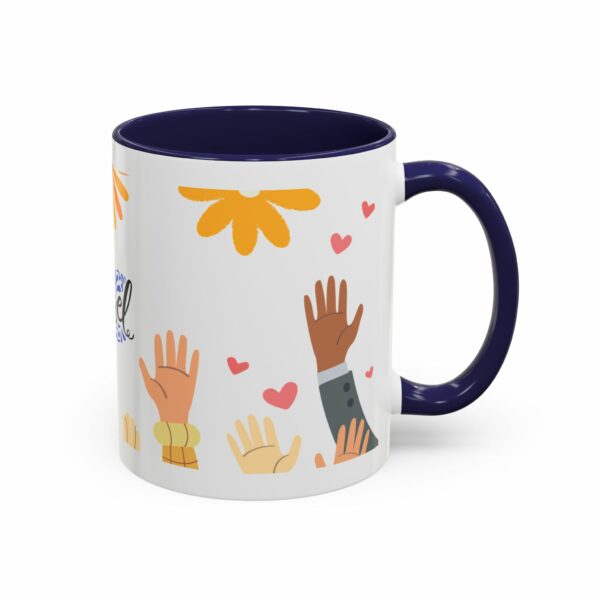 hope israel love accent mug | faith, unity & heart design coffee mug hope israel love accent mug | faith, unity & heart design coffee mug
