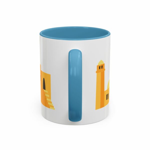 old city vintage jerusalem coffee mug | skyline accent mug old city vintage jerusalem coffee mug | skyline accent mug