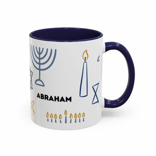 abraham ceramic coffee mug | inspirational accent design