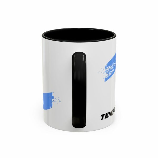 temple mount pagoda mug | japanese autumn scenic coffee mug