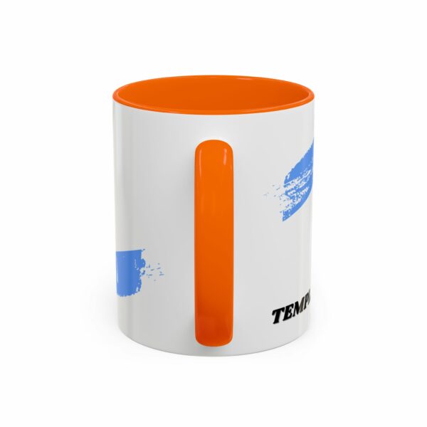 temple mount pagoda mug | japanese autumn scenic coffee mug