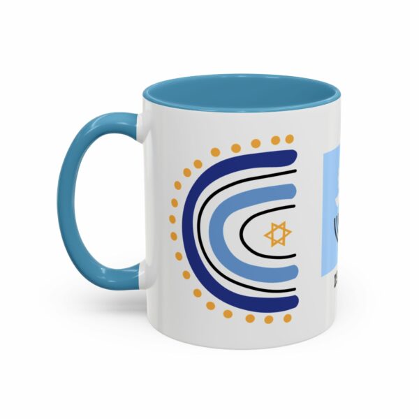 isaac accent mug | hanukkah menorah & dove coffee mug isaac accent mug | hanukkah menorah & dove coffee mug