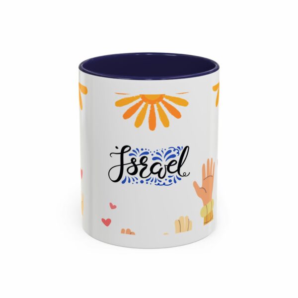 hope israel love accent mug | faith, unity & heart design coffee mug hope israel love accent mug | faith, unity & heart design coffee mug