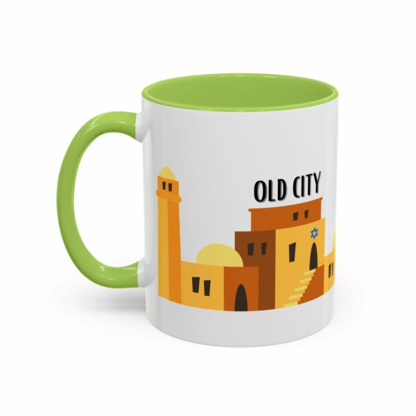 old city vintage jerusalem coffee mug | skyline accent mug old city vintage jerusalem coffee mug | skyline accent mug