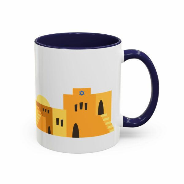 old city vintage jerusalem coffee mug | skyline accent mug old city vintage jerusalem coffee mug | skyline accent mug