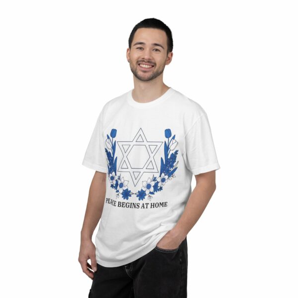 peace begins at home t shirt | star of david jewish tee peace begins at home t shirt | star of david jewish tee