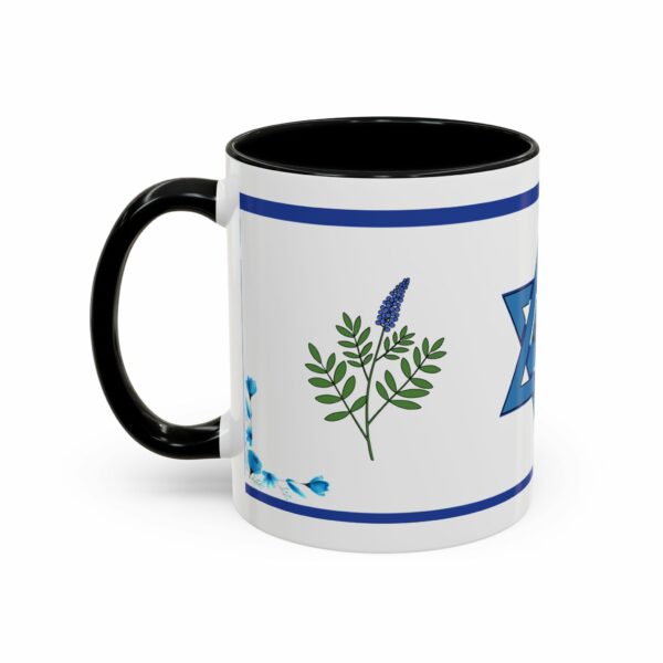 personalized jacob hanukkah mug | star of david accent coffee mug personalized jacob hanukkah mug | star of david accent coffee mug