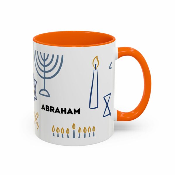 abraham ceramic coffee mug | inspirational accent design
