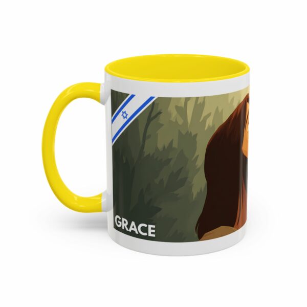 grace in faith coffee mug | jesus portrait christian accent mug