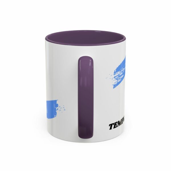 temple mount pagoda mug | japanese autumn scenic coffee mug