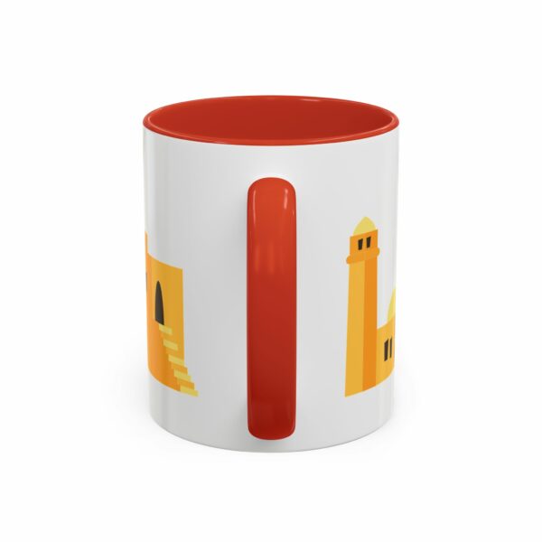 old city vintage jerusalem coffee mug | skyline accent mug old city vintage jerusalem coffee mug | skyline accent mug