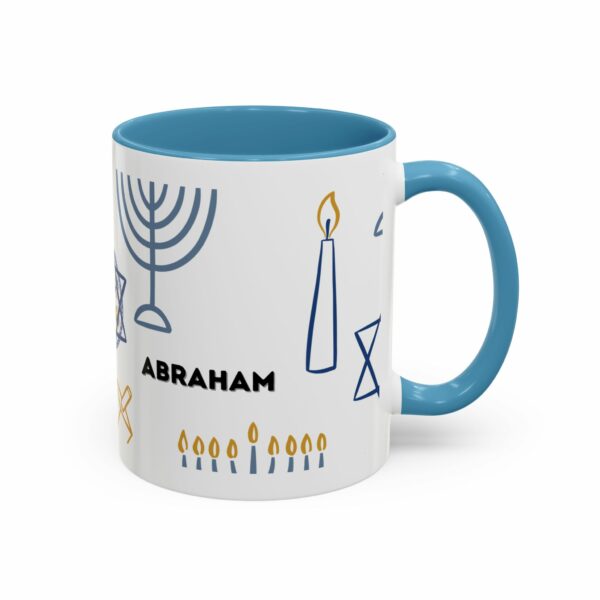abraham ceramic coffee mug | inspirational accent design