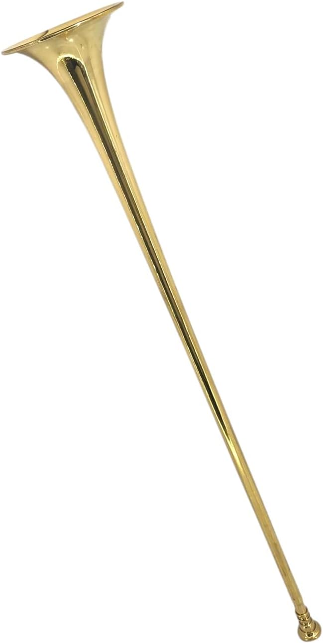 handmade temple trumpet ? gold color copper trumpet | biblical style | 27.56? long | 0.66 lb handmade temple trumpet ? gold color copper trumpet | biblical style | 27.56? long | 0.66 lb