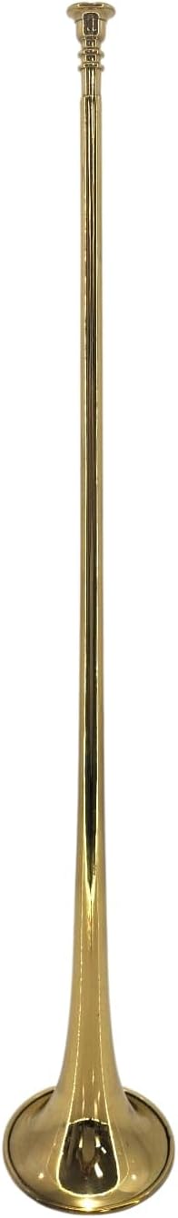 handmade temple trumpet ? gold color copper trumpet | biblical style | 27.56? long | 0.66 lb handmade temple trumpet ? gold color copper trumpet | biblical style | 27.56? long | 0.66 lb