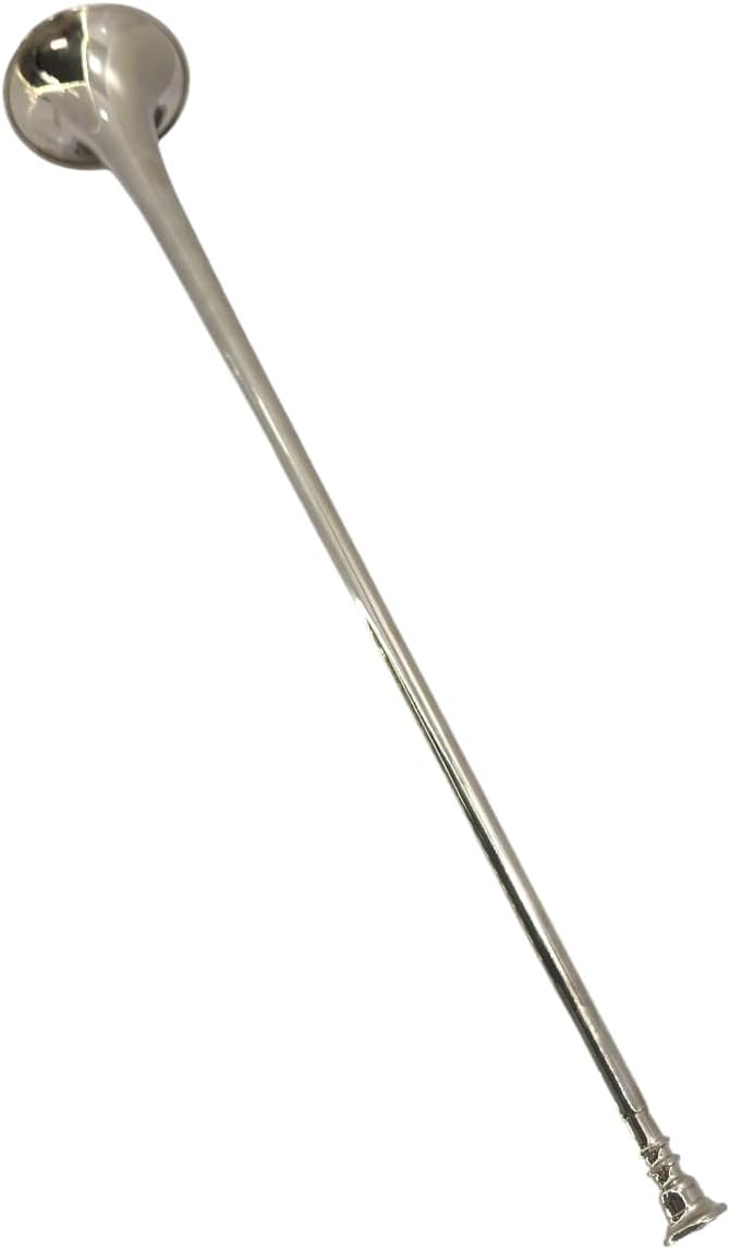 handmade temple trumpet ? silver color copper trumpet | biblical ceremonial decor | 27.56? long handmade temple trumpet ? silver color copper trumpet | biblical ceremonial decor | 27.56? long