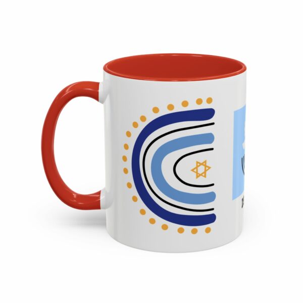 isaac accent mug | hanukkah menorah & dove coffee mug isaac accent mug | hanukkah menorah & dove coffee mug