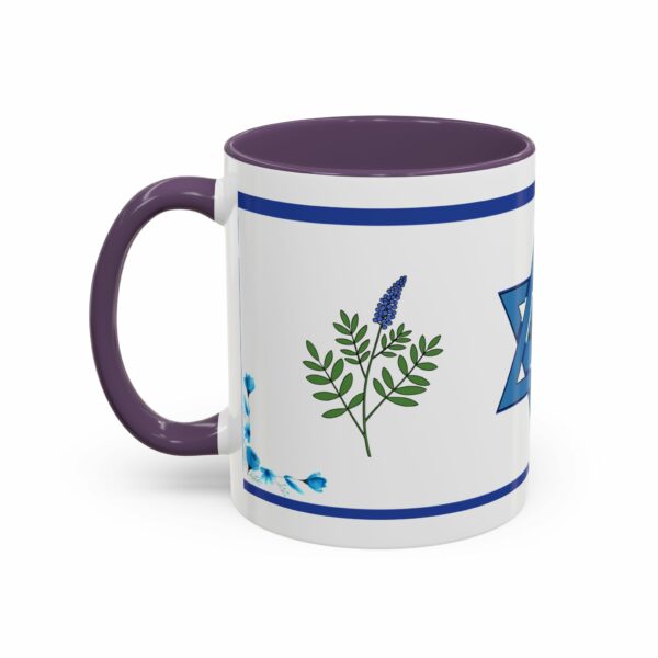 personalized jacob hanukkah mug | star of david accent coffee mug personalized jacob hanukkah mug | star of david accent coffee mug
