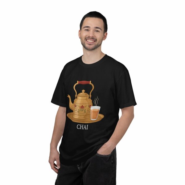 chai lover t shirt | vintage kettle & glass graphic tee chai lover t shirt | vintage kettle & glass graphic tee